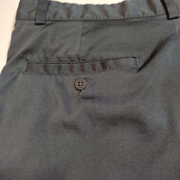 NIKE Golf Tour Performance Dri-Fit Flat Front Black Shorts Mens 32 - Picture 9 of 12